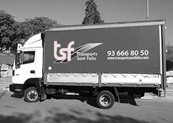 Transport camió de 3000 kg a Barcelona
